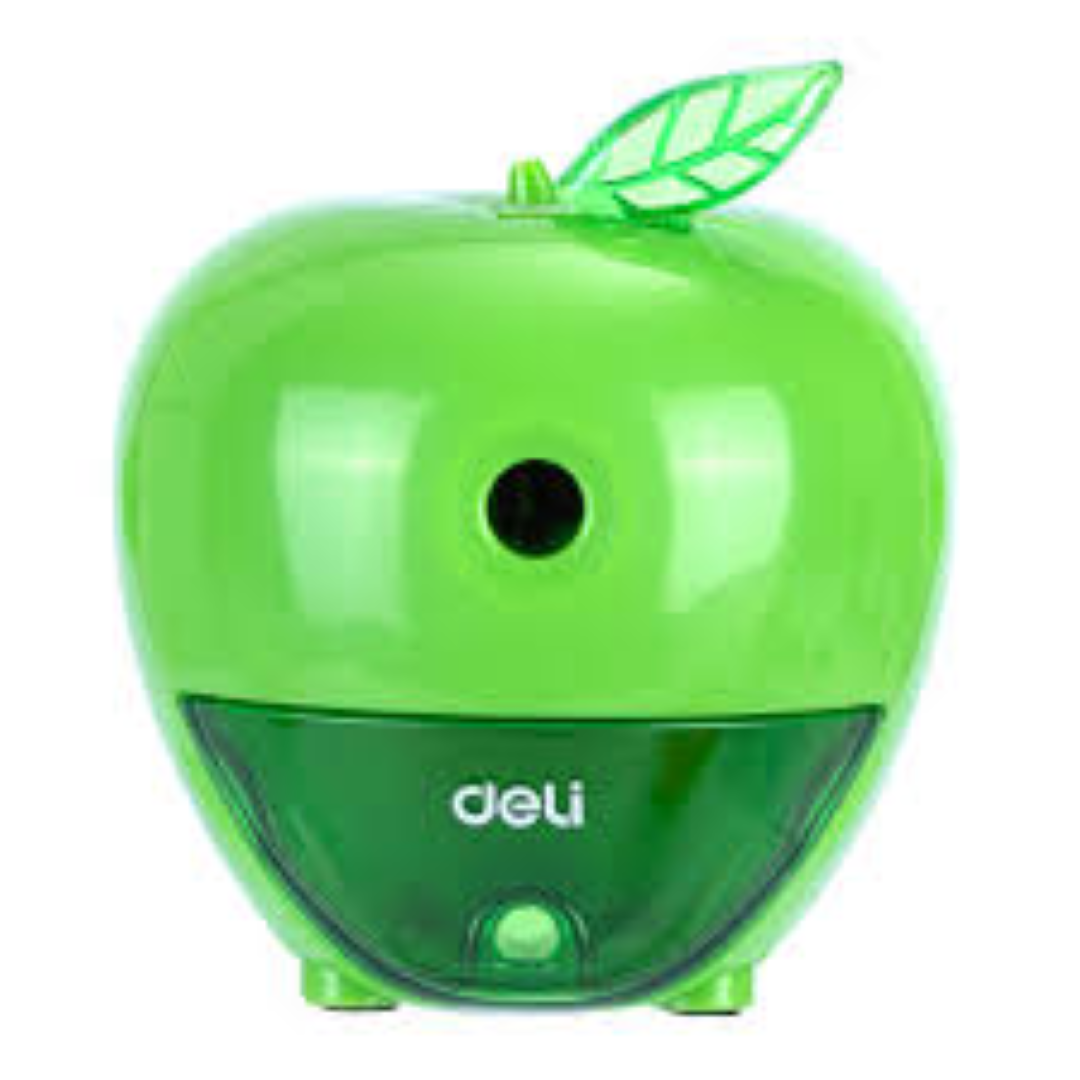 DELI APPLE SHAPED DESK SHARPENER 0659